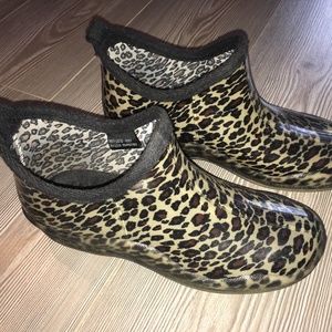 Rubber Ankle Rain Booties